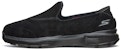 (W) Skechers Go Walk 3 'Kasual Slip-On Hitam' 14035-BBK