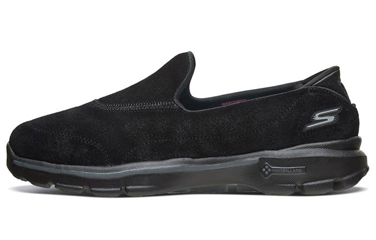(Women) Skechers Go Walk 3 'Black Slip-On Casual' 14035-BBK