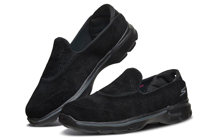 Lookbook (Women) Skechers Go Walk 3 'Black Slip-On Casual' 14035-BBK