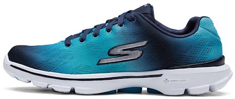 (Women) Skechers Go Walk 3 'Blue Green' 14032C-NVAQ (Women) Skechers Go Walk 3 'Blue Green' 14032C-NVAQ