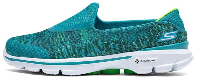 (W) 斯凯奇 Go Walk 3 ‘蓝绿色一脚蹬’ 14057C-TEAL Buy (W) 斯凯奇 Go Walk 3 ‘蓝绿色一脚蹬’ 14057C-TEAL