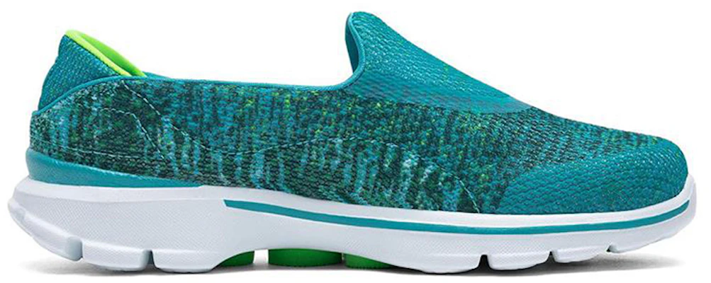 (Women) Skechers Go Walk 3 'Blue Green Slip-On' 14057C-TEAL Order (Women) Skechers Go Walk 3 'Blue Green Slip-On' 14057C-TEAL