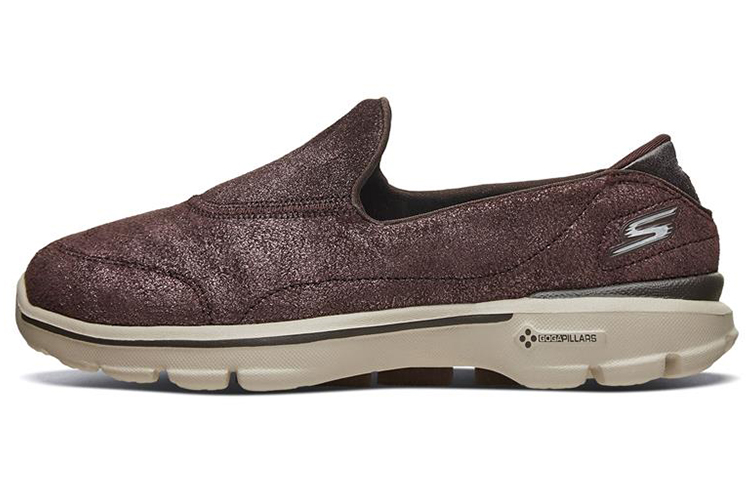 (Women) Skechers Go Walk 3 'Classic Chocolate' 14035-CHOC