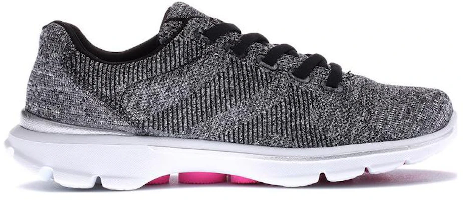 (Women) Skechers Go Walk 3 'Grey Black' 14059C-BKW Order (Women) Skechers Go Walk 3 'Grey Black' 14059C-BKW