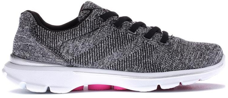 (W) Skechers Go Walk 3 'Kelabu Hitam' 14059C-BKW Order (W) Skechers Go Walk 3 'Kelabu Hitam' 14059C-BKW