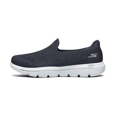 (W) Skechers Go Walk 3 Dark-Blue 'Navy Blue White'