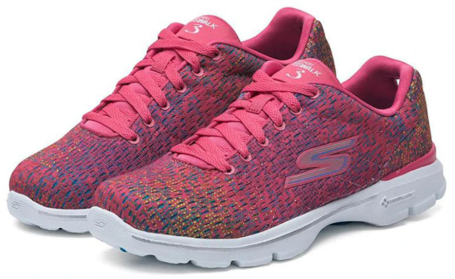 (Women) Skechers Go Walk 3 'Pink' 14058C-PNK Lookbook (Women) Skechers Go Walk 3 'Pink' 14058C-PNK
