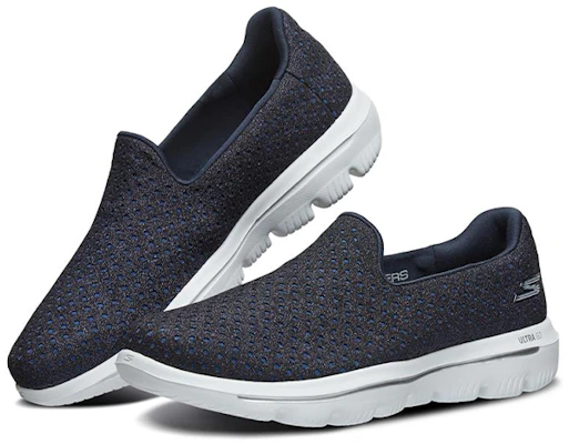 (W) 斯凯奇Go Walk 3 深蓝色 '海军蓝 白色' 15757-NVW Lookbook (W) 斯凯奇Go Walk 3 深蓝色 '海军蓝 白色' 15757-NVW