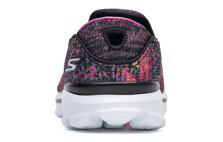 Shop (W) Skechers Go Walk 3 Slip-On 'Hitam Pelbagai Warna' 14057C-BKMT