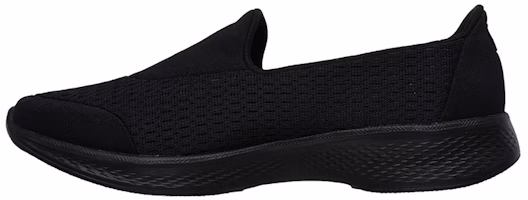 (Women) Skechers Go Walk 4 'All Black' 14148-BBK (Women) Skechers Go Walk 4 'All Black' 14148-BBK