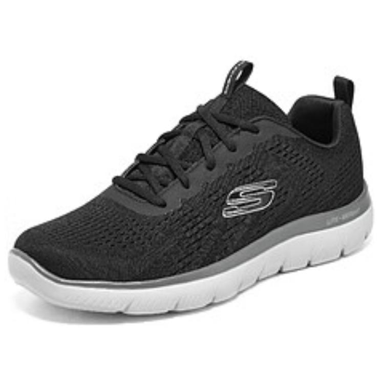 Lookbook Skechers Go Walk 4 輕巧通風防滑 低筒 運動鞋 女款 黑色