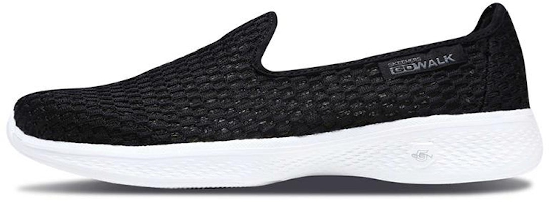 (W) Skechers Go Walk 4 '黑白色' 运动鞋 14931-BKW Buy (W) Skechers Go Walk 4 '黑白色' 运动鞋 14931-BKW