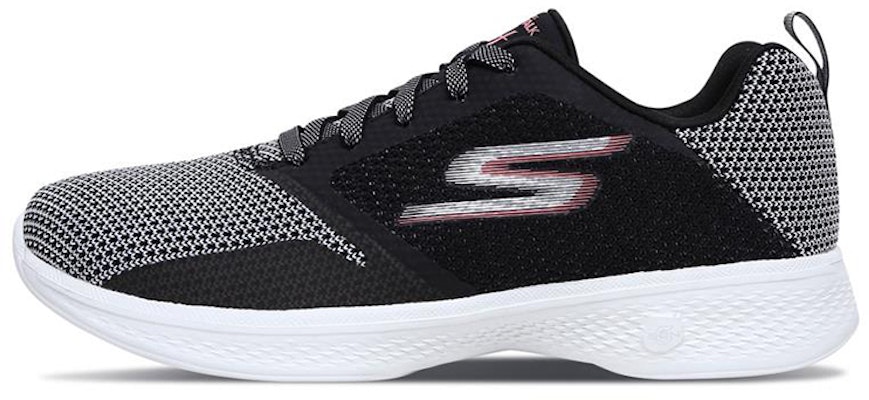 (Women) Skechers Go Walk 4 'Black Pink' 14930-BKPK Buy (Women) Skechers Go Walk 4 'Black Pink' 14930-BKPK
