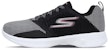 (W) Skechers Go Walk 4 'Hitam Merah Jambu' 14930-BKPK