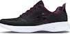 (W) Skechers Go Walk 4 'Hitam Ungu' 14935-BKPR