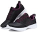 Lookbook (W) Skechers Go Walk 4 'Hitam Ungu' 14935-BKPR