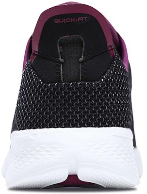 (W) Skechers Go Walk 4 'Hitam Ungu' 14935-BKPR Shop (W) Skechers Go Walk 4 'Hitam Ungu' 14935-BKPR
