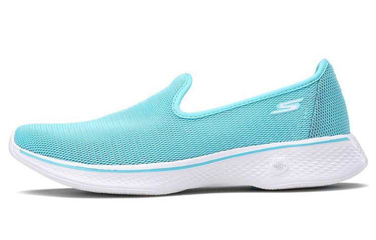 (Women) Skechers Go Walk 4 'Blue Slip-On' 14906-BLU