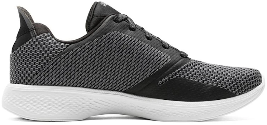 (Women) Skechers Go Walk 4 'Fascinate Black White' 14914-BKW Order (Women) Skechers Go Walk 4 'Fascinate Black White' 14914-BKW