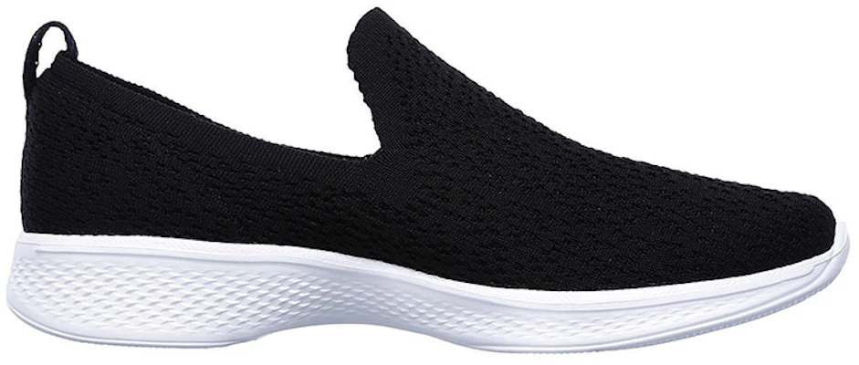 (Women) Skechers Go Walk 4 'Gifted Black and White' 14918-BKW Order (Women) Skechers Go Walk 4 'Gifted Black and White' 14918-BKW
