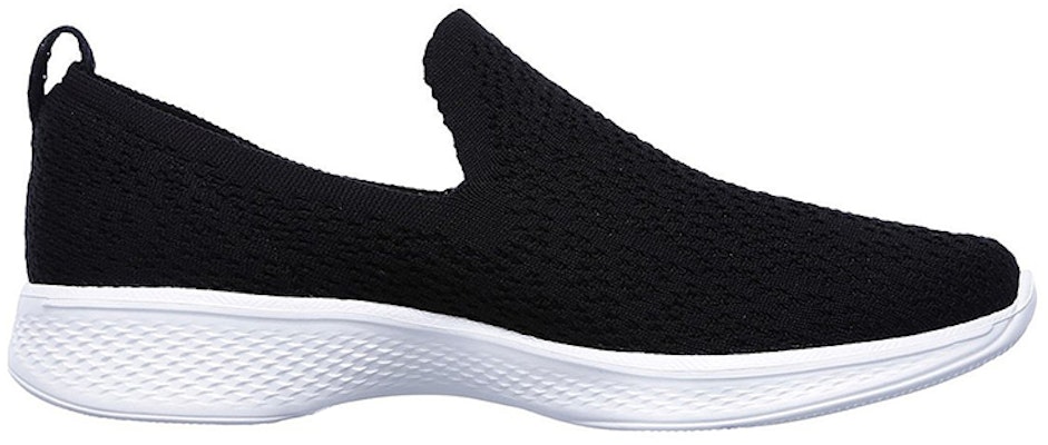 (Women) Skechers Go Walk 4 'Gifted Black and White' 14918-BKW Order (Women) Skechers Go Walk 4 'Gifted Black and White' 14918-BKW