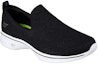 Lookbook (W) Skechers Go Walk 4 'Gifted Hitam Putih' 14918-BKW