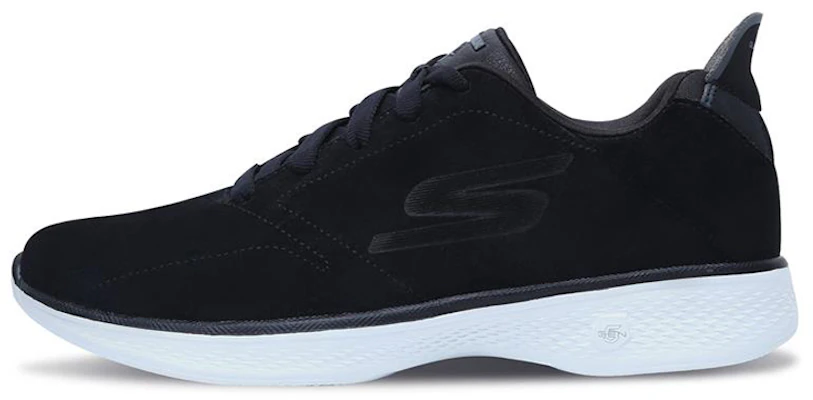 (Women) Skechers Go Walk 4 'Gratitude Black and White' 14913-BKW Buy (Women) Skechers Go Walk 4 'Gratitude Black and White' 14913-BKW