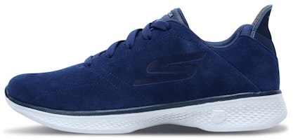 (Women) Skechers Go Walk 4 'Gratitude Blue Grey' 14913-NVGY (Women) Skechers Go Walk 4 'Gratitude Blue Grey' 14913-NVGY