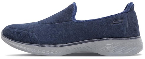 (Women) Skechers Go Walk 4 'Interact Navy Blue' 14921-NVGY (Women) Skechers Go Walk 4 'Interact Navy Blue' 14921-NVGY