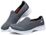 (W) Skechers Go Walk 4 'Majestic Grey' Lelaki Kelabu 14900-GRY