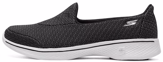 (Women) Skechers Go Walk 4 'Majestic Slip-On - Black/White' 14900-BKW (Women) Skechers Go Walk 4 'Majestic Slip-On - Black/White' 14900-BKW