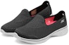 Lookbook (W) Skechers Go Walk 4 'Majestic Slip-On - Hitam/Putih' 14900-BKW