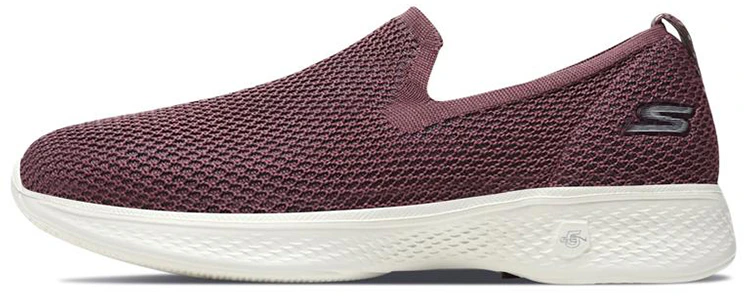 women-skechers-go-walk-4-pink-slip-on-14939-mve