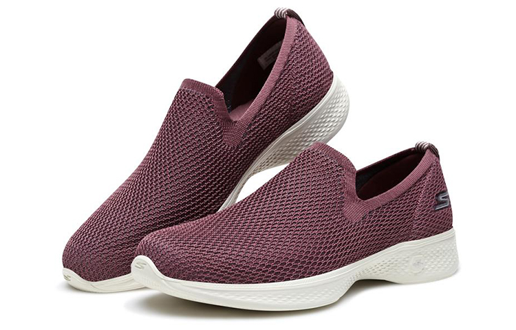 Lookbook (Women) Skechers Go Walk 4 'Pink Slip-On' 14939-MVE