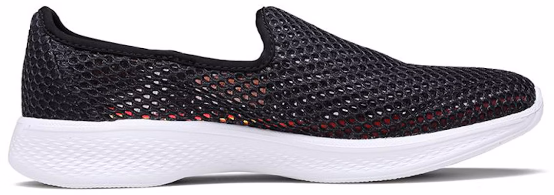 (Women) Skechers Go Walk 4 'Slip-On' 14905-BKW Order (Women) Skechers Go Walk 4 'Slip-On' 14905-BKW