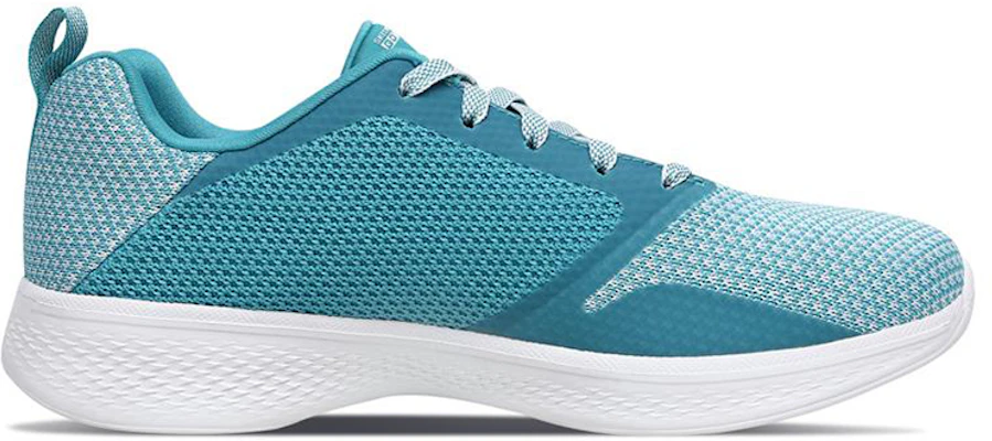 (Women) Skechers Go Walk 4 'White Aqua Green' 14930-WTQ Order (Women) Skechers Go Walk 4 'White Aqua Green' 14930-WTQ