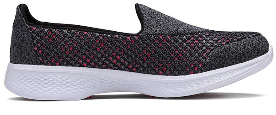 (Women) Skechers Go Walk 4 Slip-On 'Black Pink' 14145-BKHP Order (Women) Skechers Go Walk 4 Slip-On 'Black Pink' 14145-BKHP
