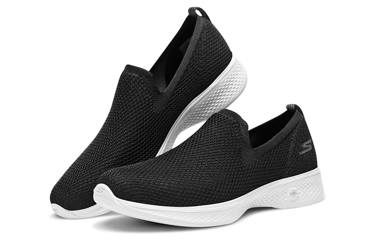 (W) Skechers Go Walk 4 Slip-On 'Black White' 圖 3