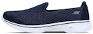 (W) Skechers Go Walk 4 Slip-On 'Biru Putih' 14145-NVW