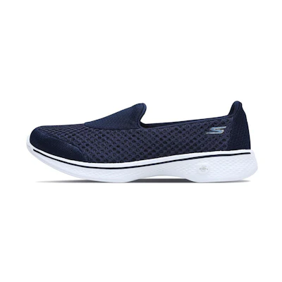 (W) Skechers Go Walk 4 Slip-On 'Blue White'