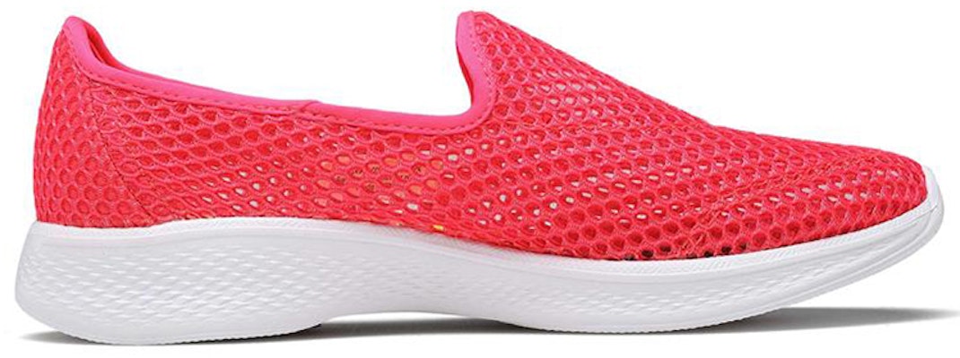 (W) Skechers Go Walk 4 Slip-On 'Peach Pink' Sepatu Wanita Tanpa Tali 14905-HPK Order (W) Skechers Go Walk 4 Slip-On 'Peach Pink' Sepatu Wanita Tanpa Tali 14905-HPK