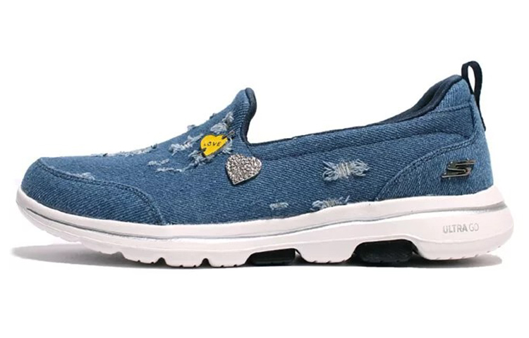 (W) Skechers Go Walk 5-Denim Attraction