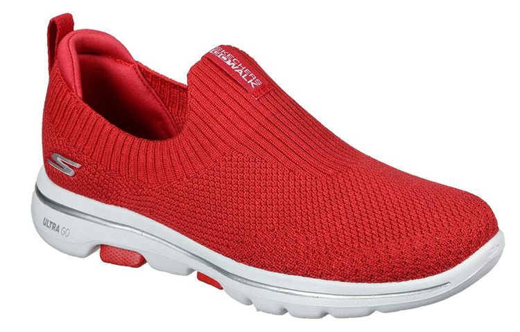 (W) Skechers Go Walk 5-Trendy Slip-On 'Red' 圖 3