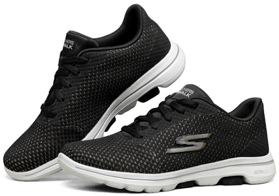 Skechers 健走5號 女款 黑色 Lookbook Skechers 健走5號 女款 黑色