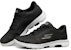 (W) Skechers Go Walk 5 Kasut Lari Hitam 124021-BKGD