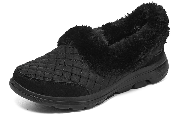Lookbook Skechers GO WALK 5 防滑耐磨輕便 低帮 運動休閒鞋 女款 黑