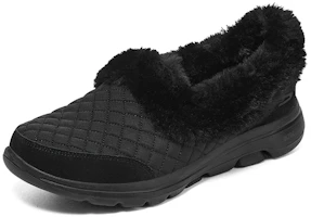 Lookbook Skechers GO WALK 5 防滑耐磨輕便 低帮 運動休閒鞋 女款 黑