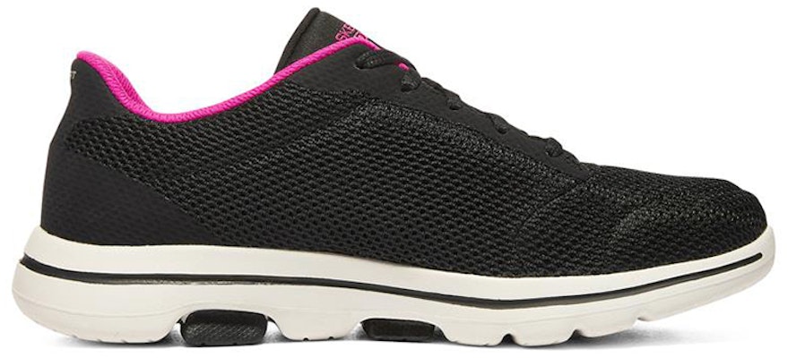 Skechers Go Walk 5 低幫 跑步鞋 女款 黑桃紅 舒適百搭休閒 Order Skechers Go Walk 5 低幫 跑步鞋 女款 黑桃紅 舒適百搭休閒