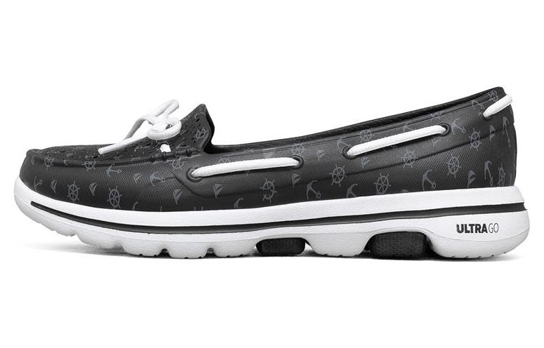 (W) Skechers Go Walk 5 'Black and White'