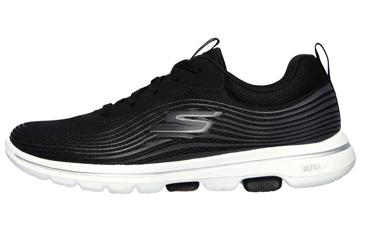 (W) Skechers Go Walk 5 'Black and White'
